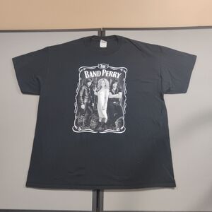 The Band Perry 2014 North America Tour Black Concert T-Shirt Size Adult XL